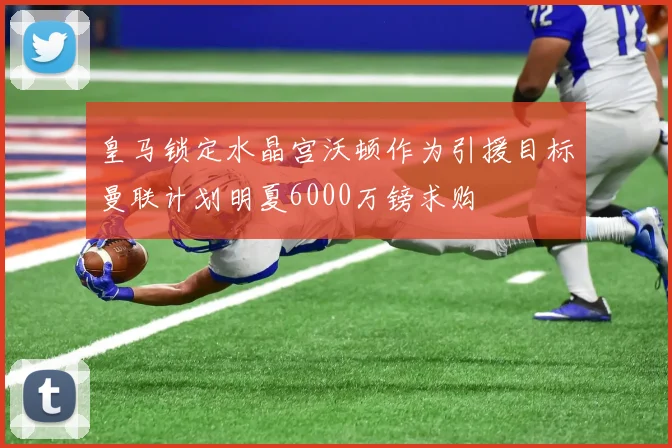 皇马锁定水晶宫沃顿作为引援目标曼联计划明夏6000万镑求购
